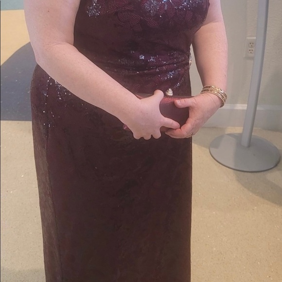 Ralph Lauren full sequin column evening gown - Picture 6 of 6